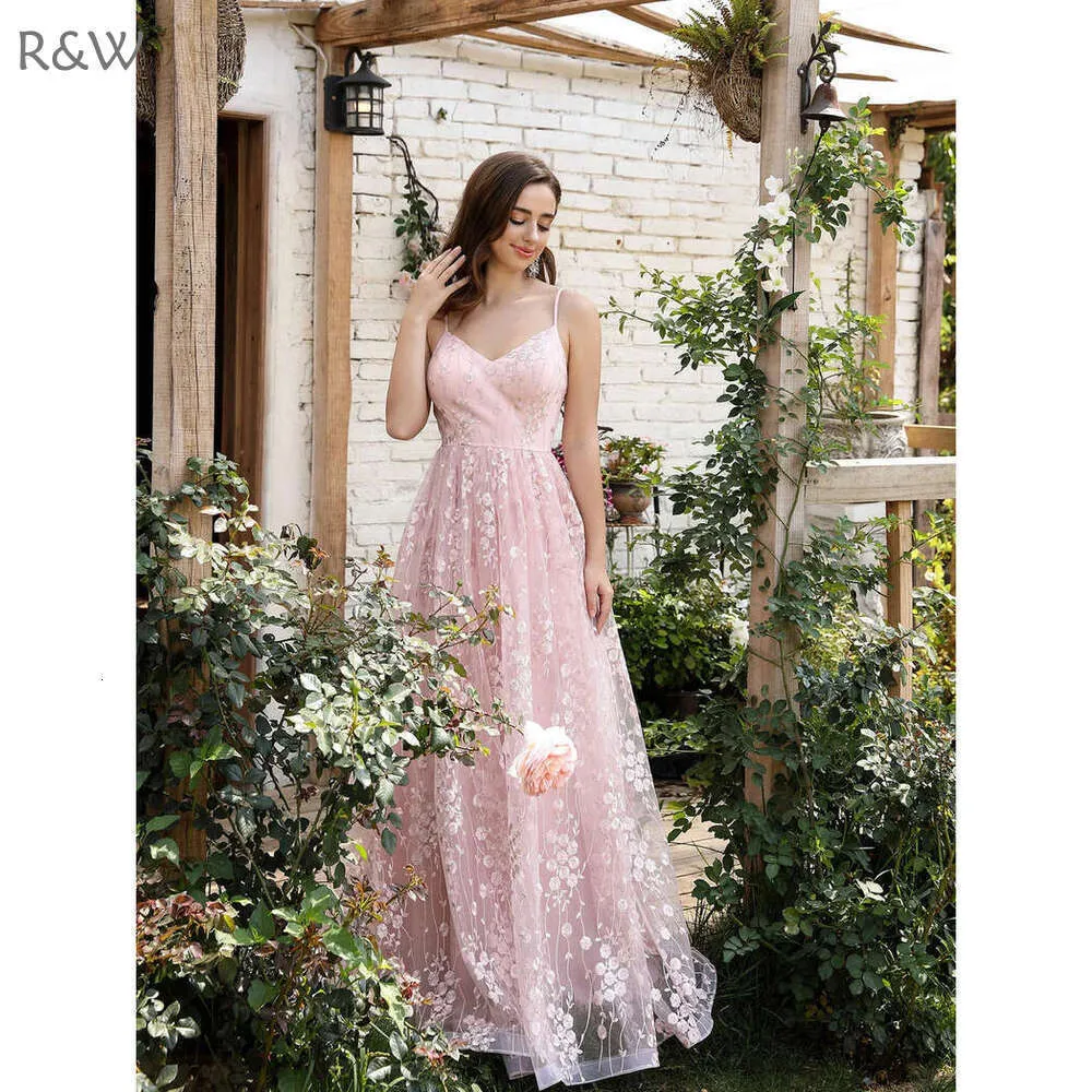 Sparkling Pink Tulle Prom Dress with Illusion Lace and Beading - V-Neck,  Spaghetti Straps, Elegant Evening Gown from Dhgate Prom Dresses - price  147.03
