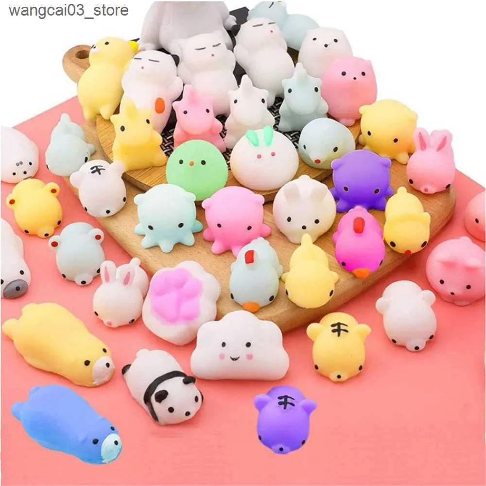 Save Big on Bulk Decompress Toys Decompression Toy Mochi Squishy Toys With  Cute Bag Stress Toy Reward Toys For Kids Kawaii Moj Adult Venting For