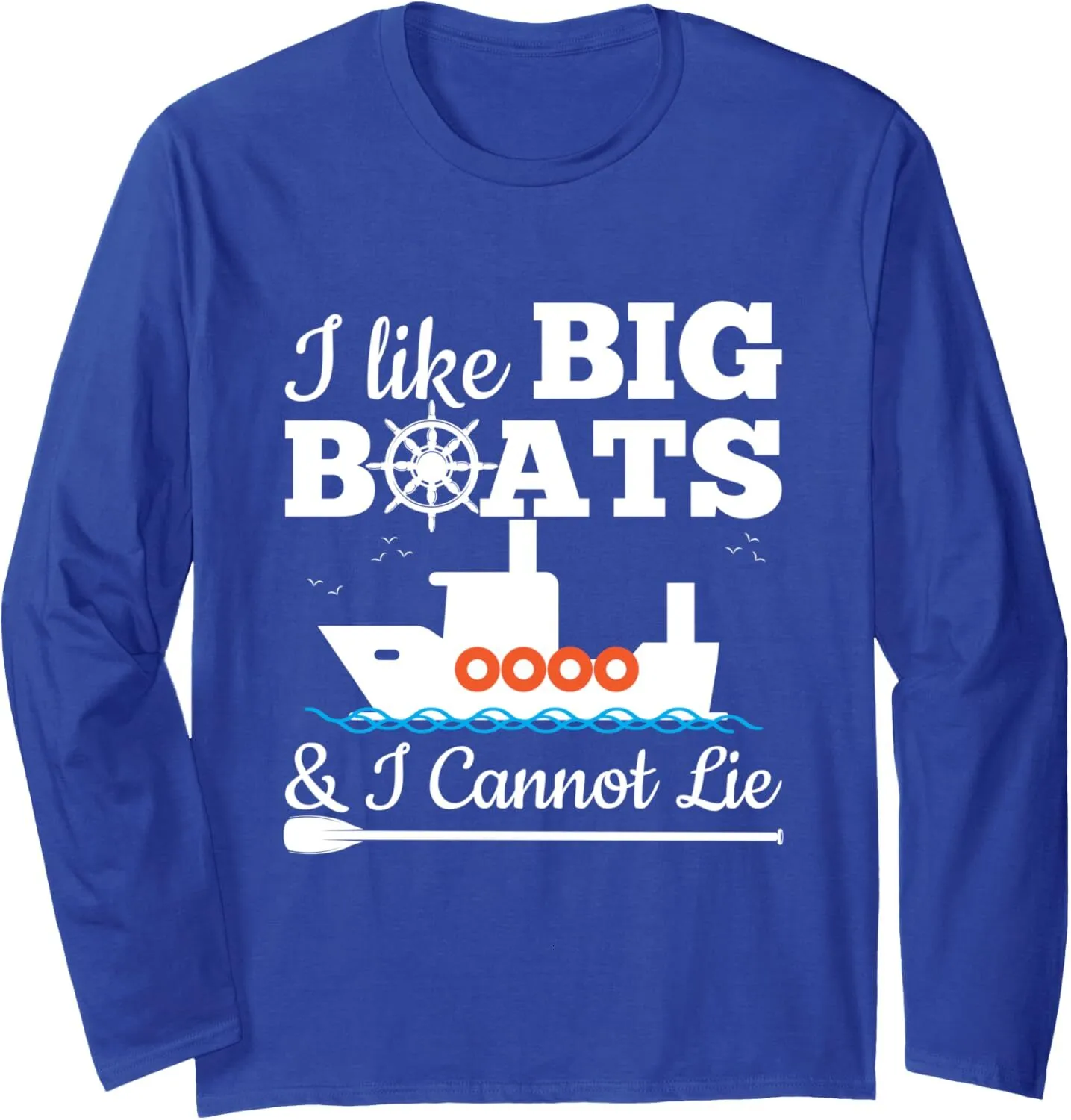 Mens Long Sleeve Funny Sweatshirts I Like Big Boats I Cannot Lie Sea Ship Funny Gift Streetwear Casual Top From Cloch shopping Vendor 18.13 DHgate.Com