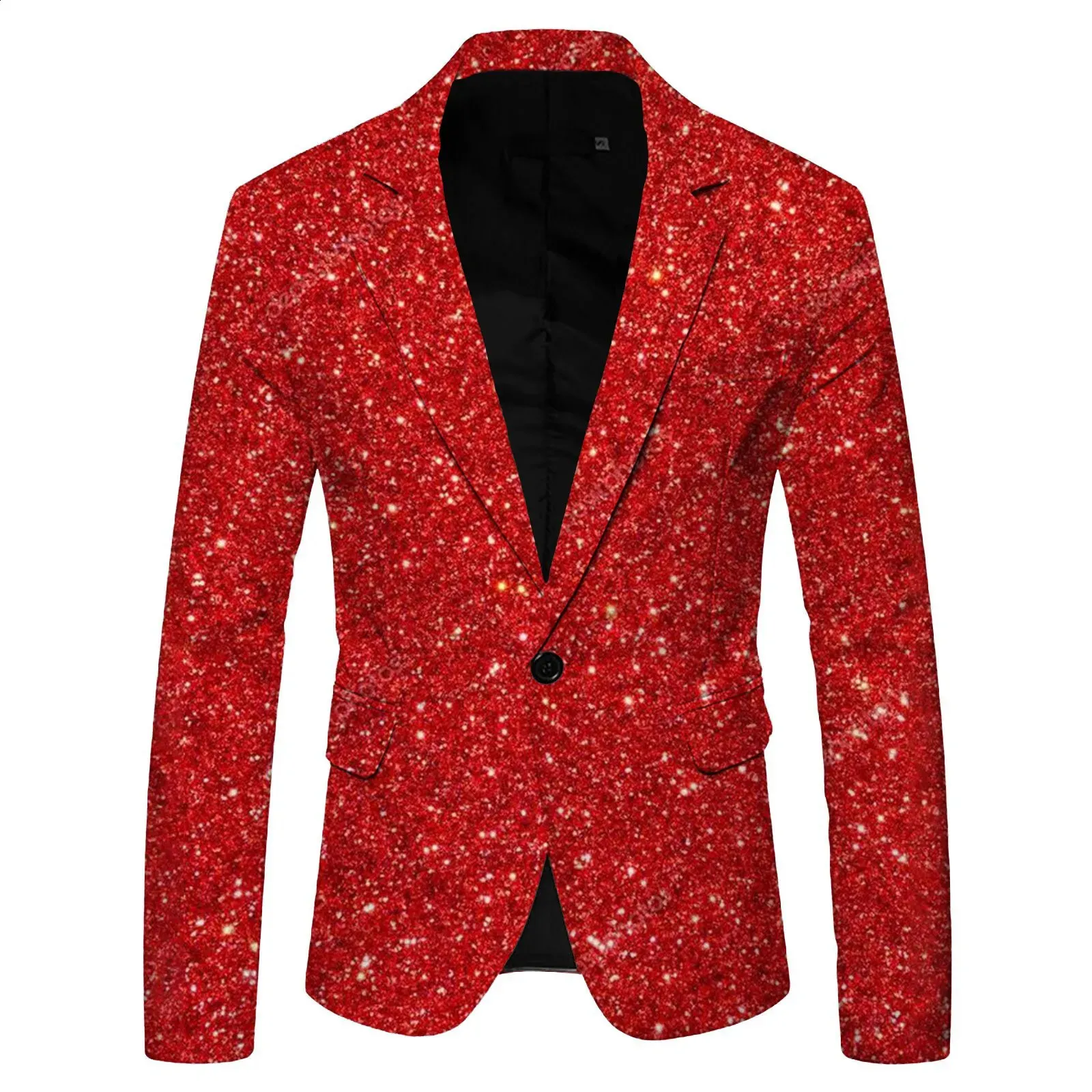 Men Nightclub Prom Suit Blazer Men Costume Homme Stage Clothes For Singers Shiny Gold Glitter Blazer Jacket 240924