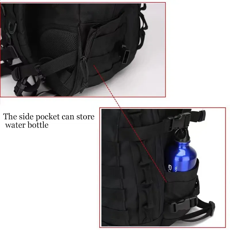 Mens Waterproof Trekking Backpack Outdoor Sports Camping Hiking Bag_voghion.com
