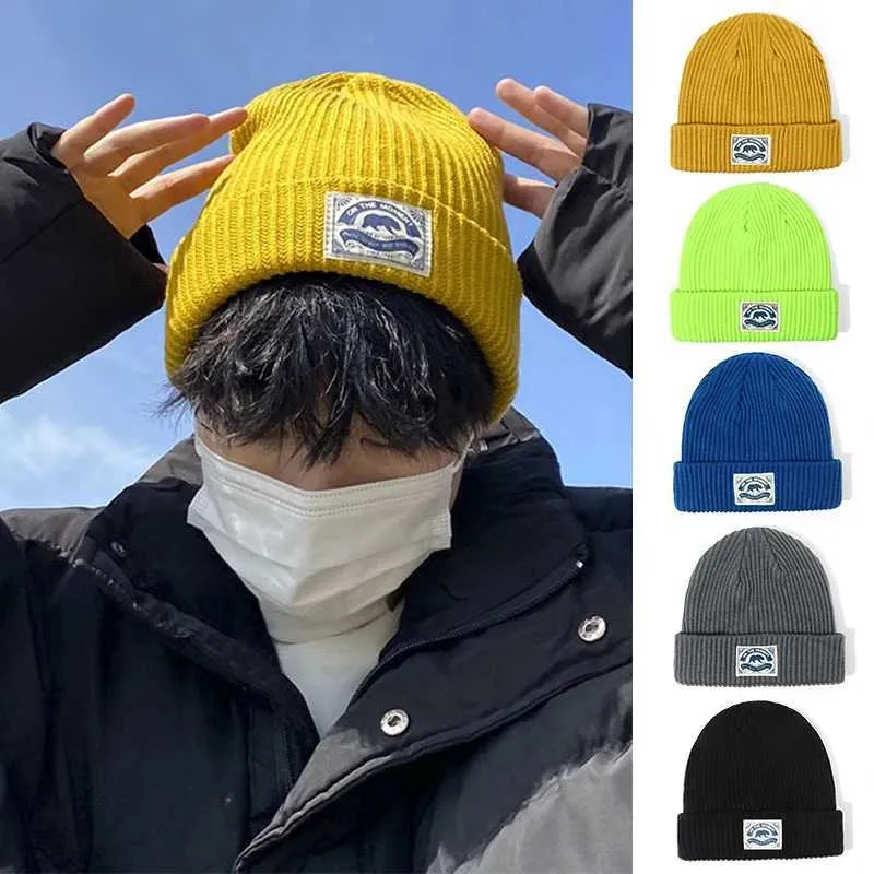 Skullcap Beanies, Candy Color Knitted Winter Hat For... From  display picture 2