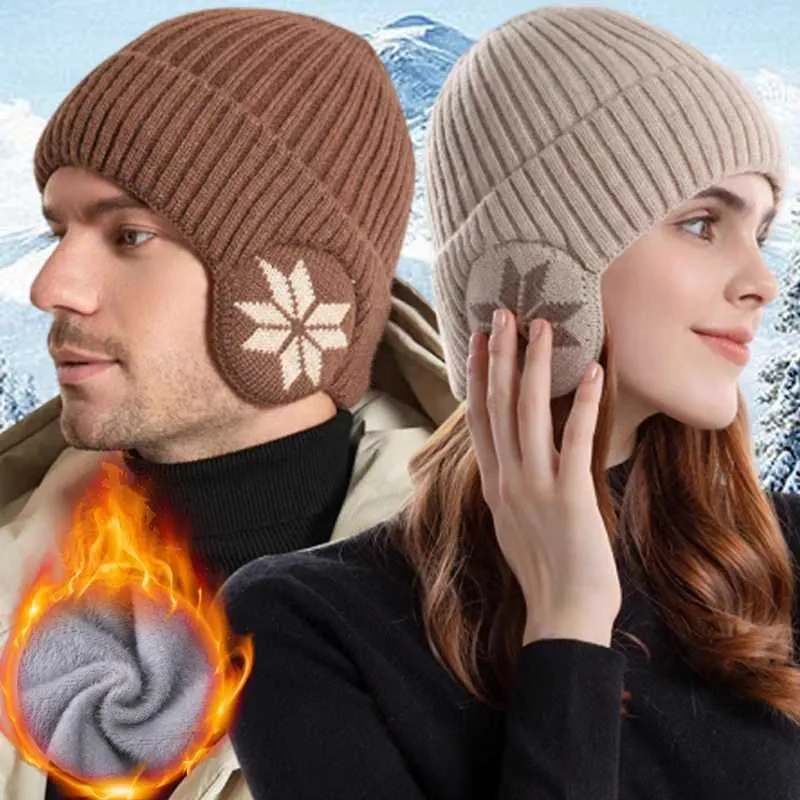 Women\'s Black Khaki 2 Packs Stylish Winter Warm Knitted Beanie Skull Hat Cap Amazon.com: PIOZAED Womens Winter Knitted Beanie Hat Knit  main image 3