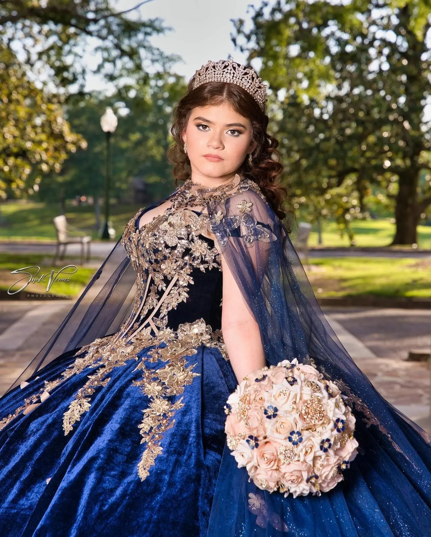 white christmas dresses MisShow Exquisite Navy Blue Ball Gown Off-Shoulder Lace Applique Quinceanera Dress with Tiered Tulle Skirt for Sweet 16 & Evening Galas