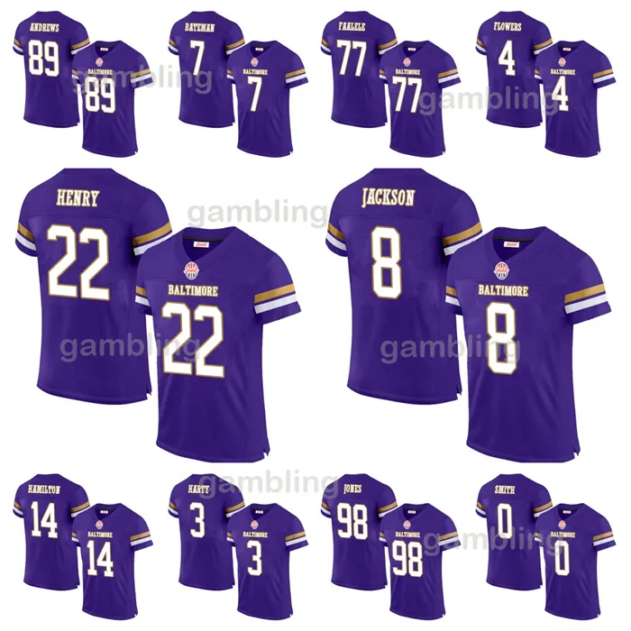 Purple nfl jersey sales