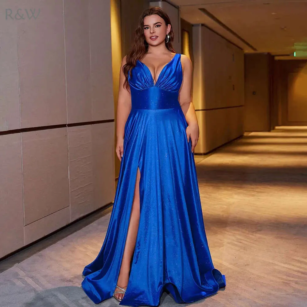 R&W Blue Green Prom Dress Sleeveless Backless Chiffon Embroidered A-Line  with Sweep Train from Dhgate Prom Dresses - price 138.96