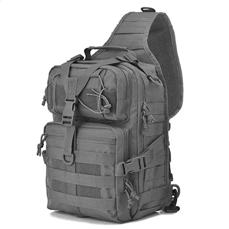 Mens Outdoor Sports Backpack Waterproof Camping Hiking Bag Soft Back Large 35liter Capacity MOLLE Rucksa 240925_voghion.com
