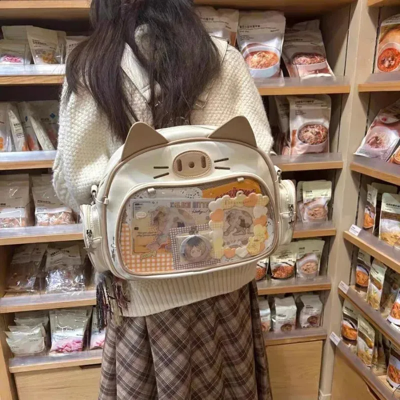 Ita Bag Cute Backpack For Women - Lolita Y2K Kawaii Daypack, Nylon Fashion Hiking Bag
