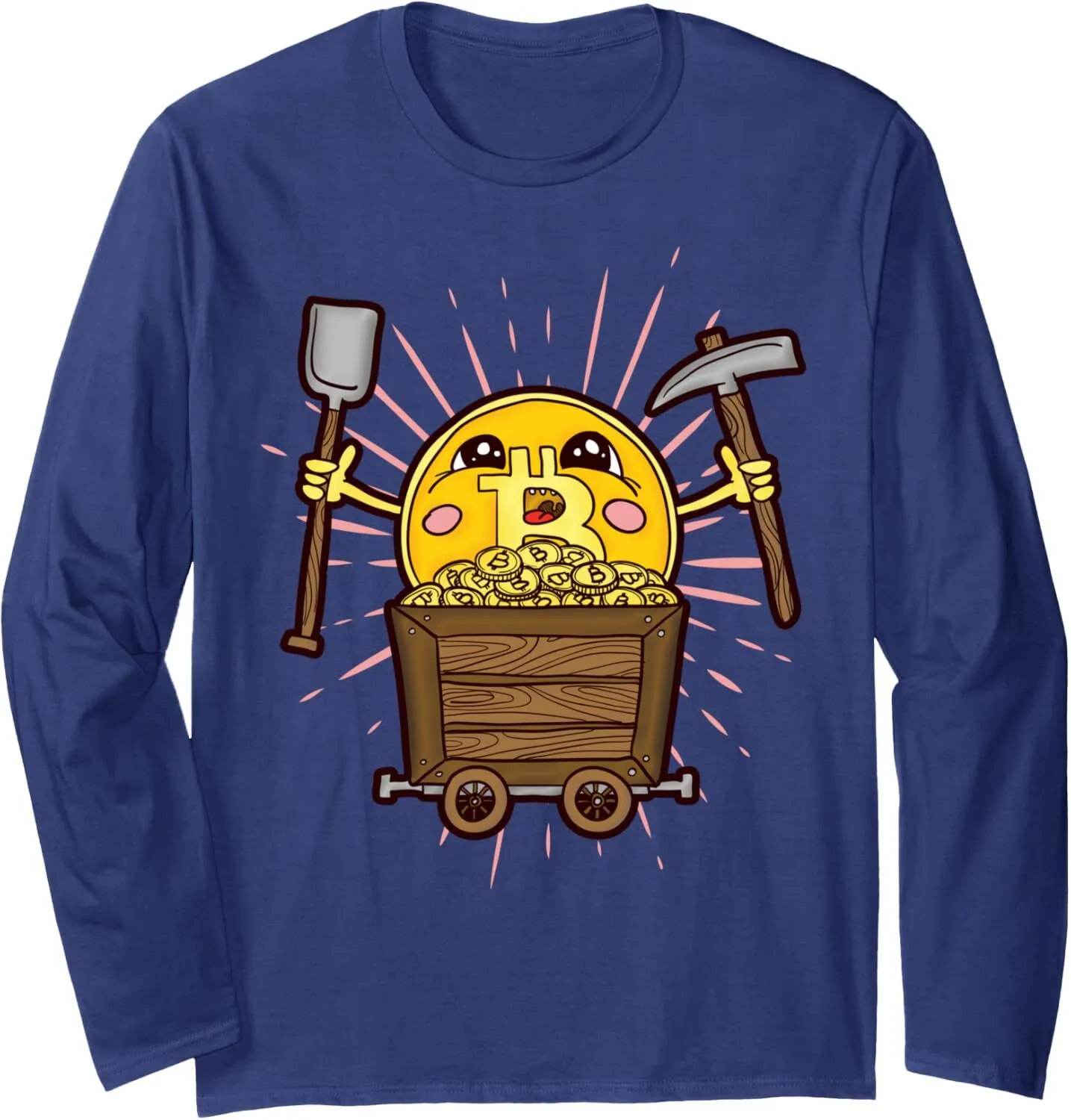 Long Sleeve Shirts For Men Sweatshirt Bitcoin Treasure Hunt Funny  Cryptocurrency Gift Long Sleeve Tee Streetwear Casual Tops Clothes Comfort  From Cloch_shopping, $18.13 | DHgate.Com