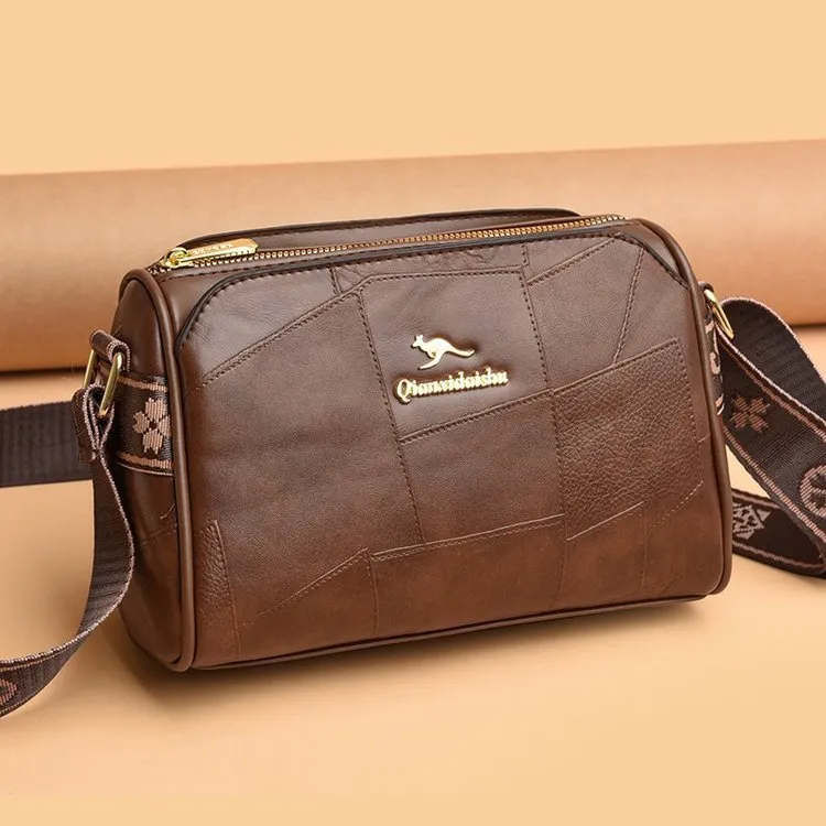 Women s Kangaroo Leather Crossbody Bag Premium Cowhide Shoulder Bag