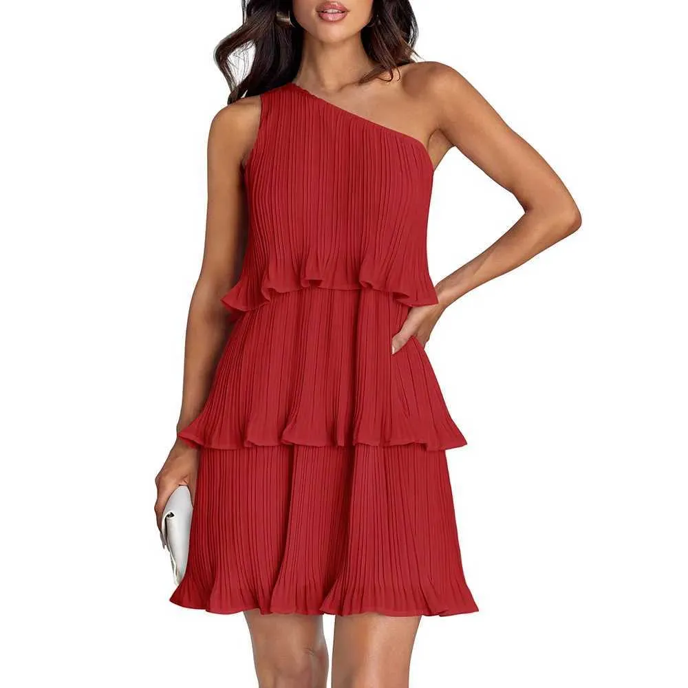 one shoulder pleated asymmetric mini dress Plus Size Purple Party V Neck Long Sleeve Sequin Feather Mini Dress