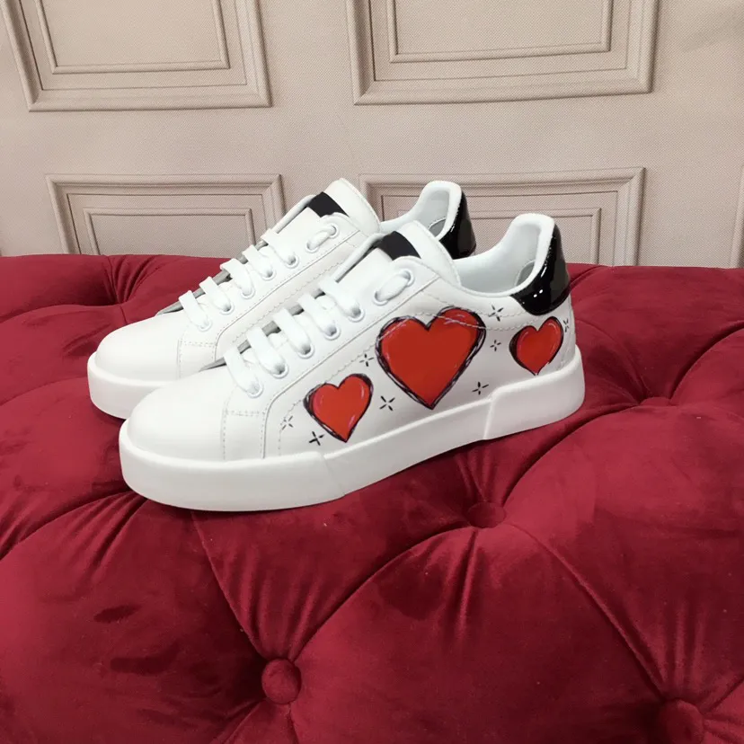 Designer shoes with hearts on sale