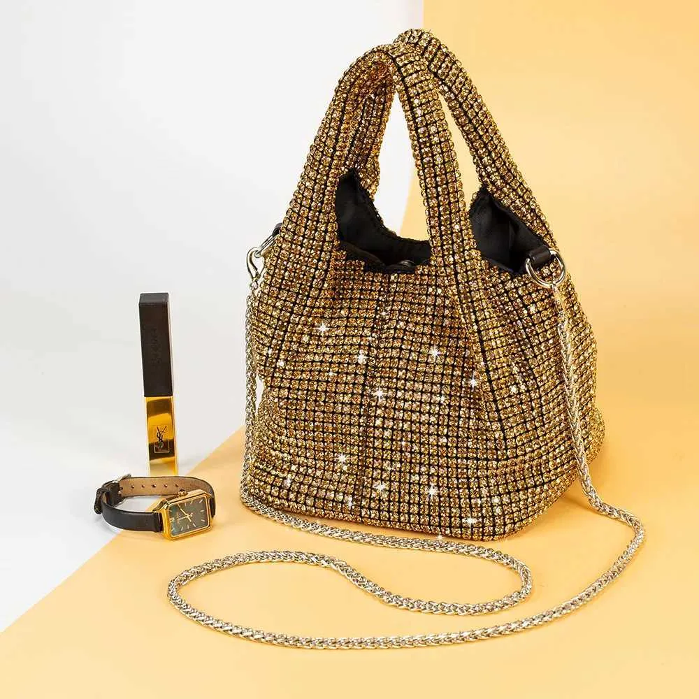 BORSA DA SERA con perline nere Vintage Pochette Retrò Epoca 60/70' Catena dorata EUR 20,00