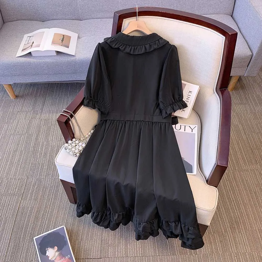 princess polly baby blue dress Black Flowy Summer Dresses main image 1