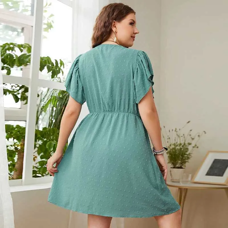 white christmas dresses Navy Plus Size Wedding Guest Dresses EP00461, 18