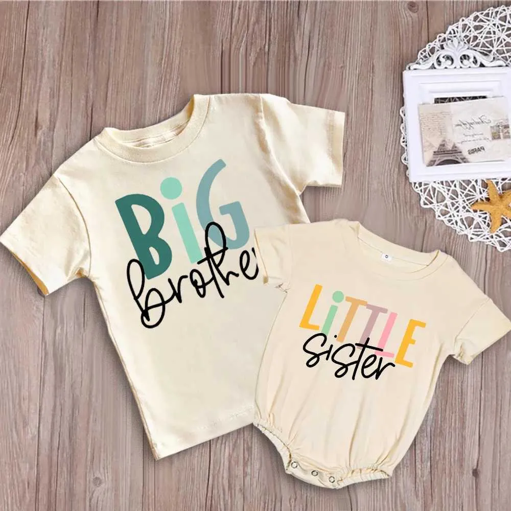 Brother Sister Matching Outfits Retro Sibling T Shirts Family Matching  Clothes For Big Brother And Little Sister From Qiaomaidou04, $7.67 |  DHgate.Com, image size:1000x1000