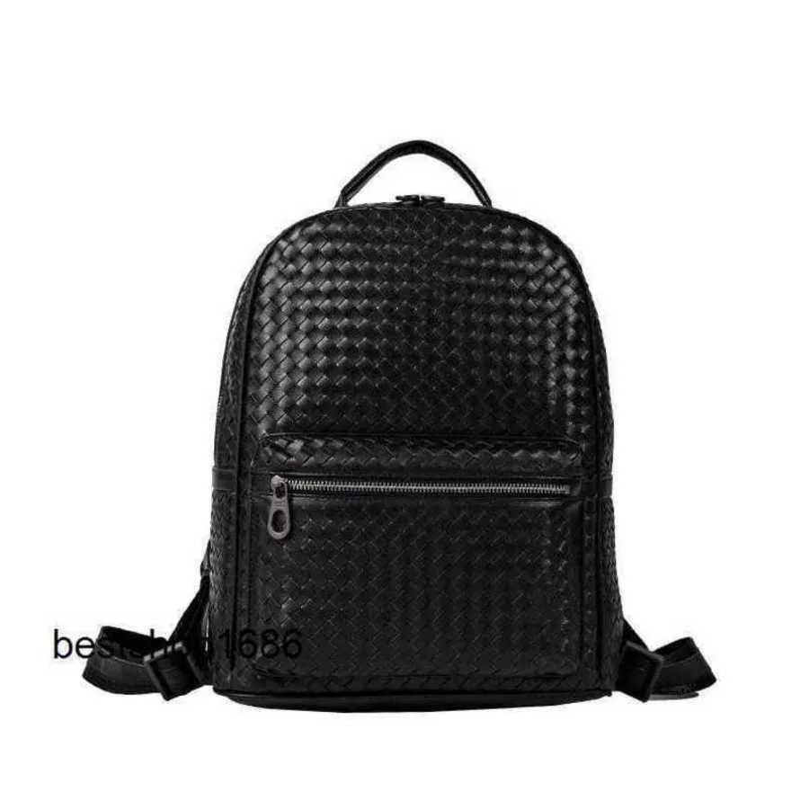 Premium Leather Backpack for Men Stylish Business Knapsack