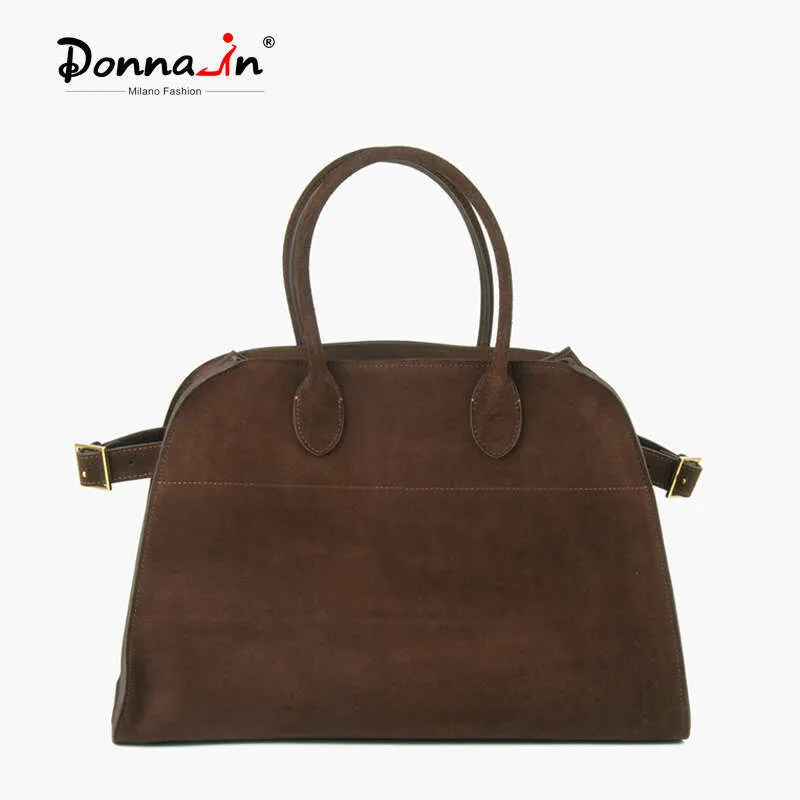 DHgate.com:Womens Large Suede Tote Bag - Natural Nubuck