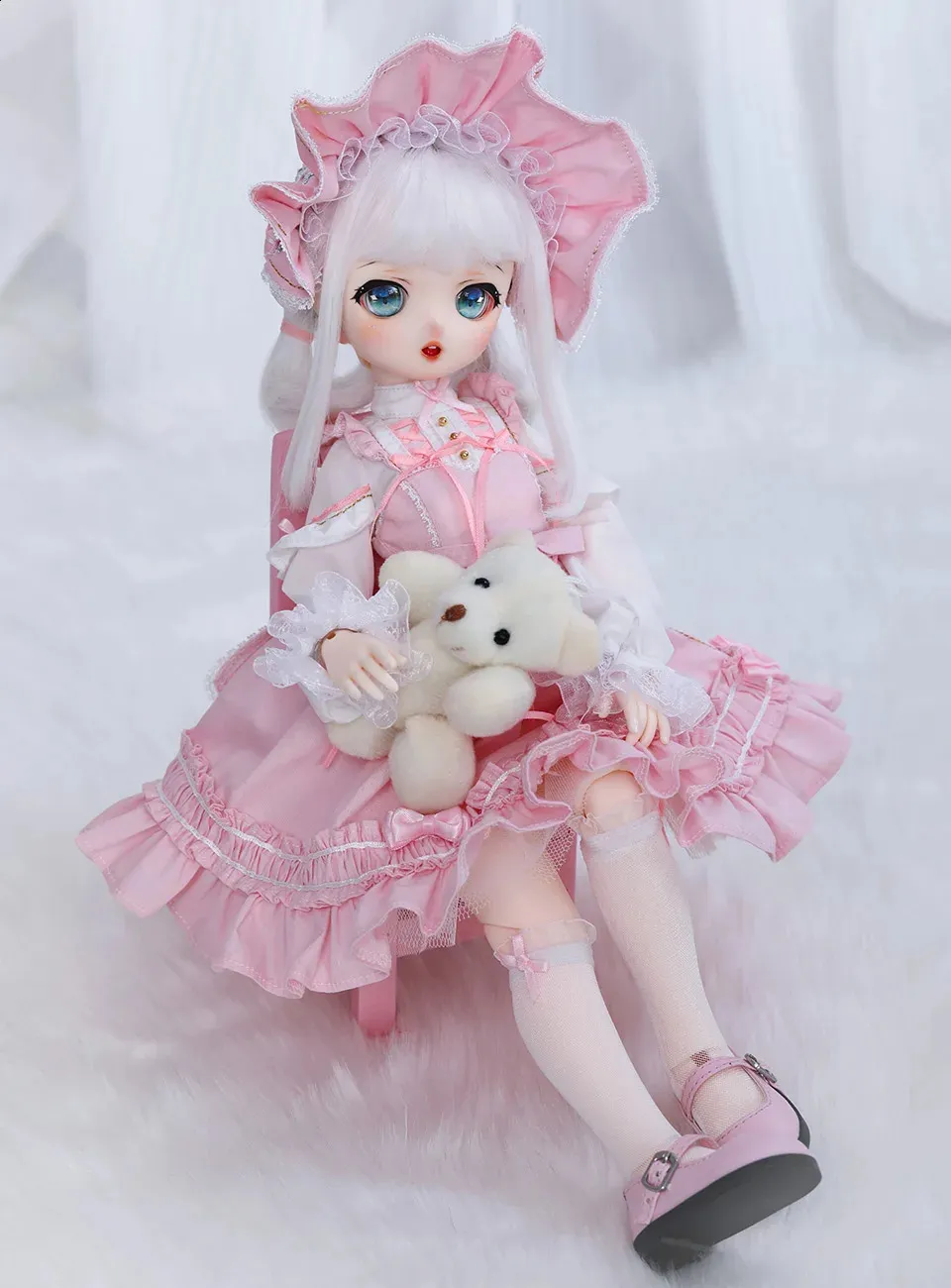 Fantasy Angel Momoko 14 Resin BJD Doll Full Set - DD mdd Ball Jointed ...