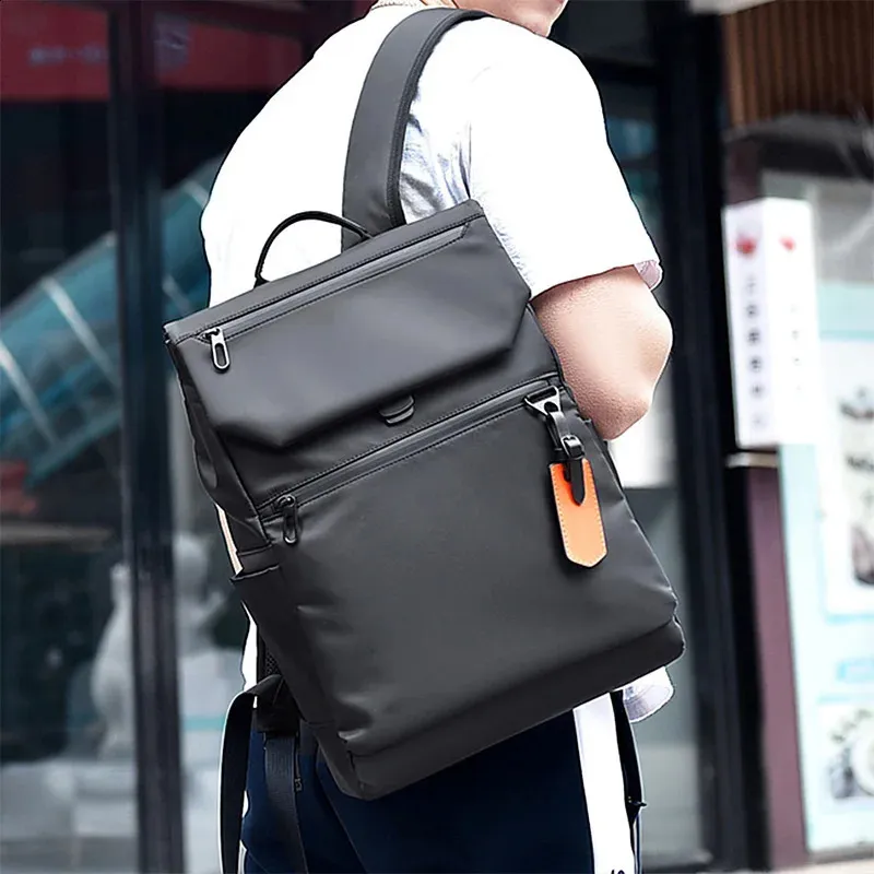 Sac à dos homme oxford imperméable pour ordinateur avec port usb_voghion.com