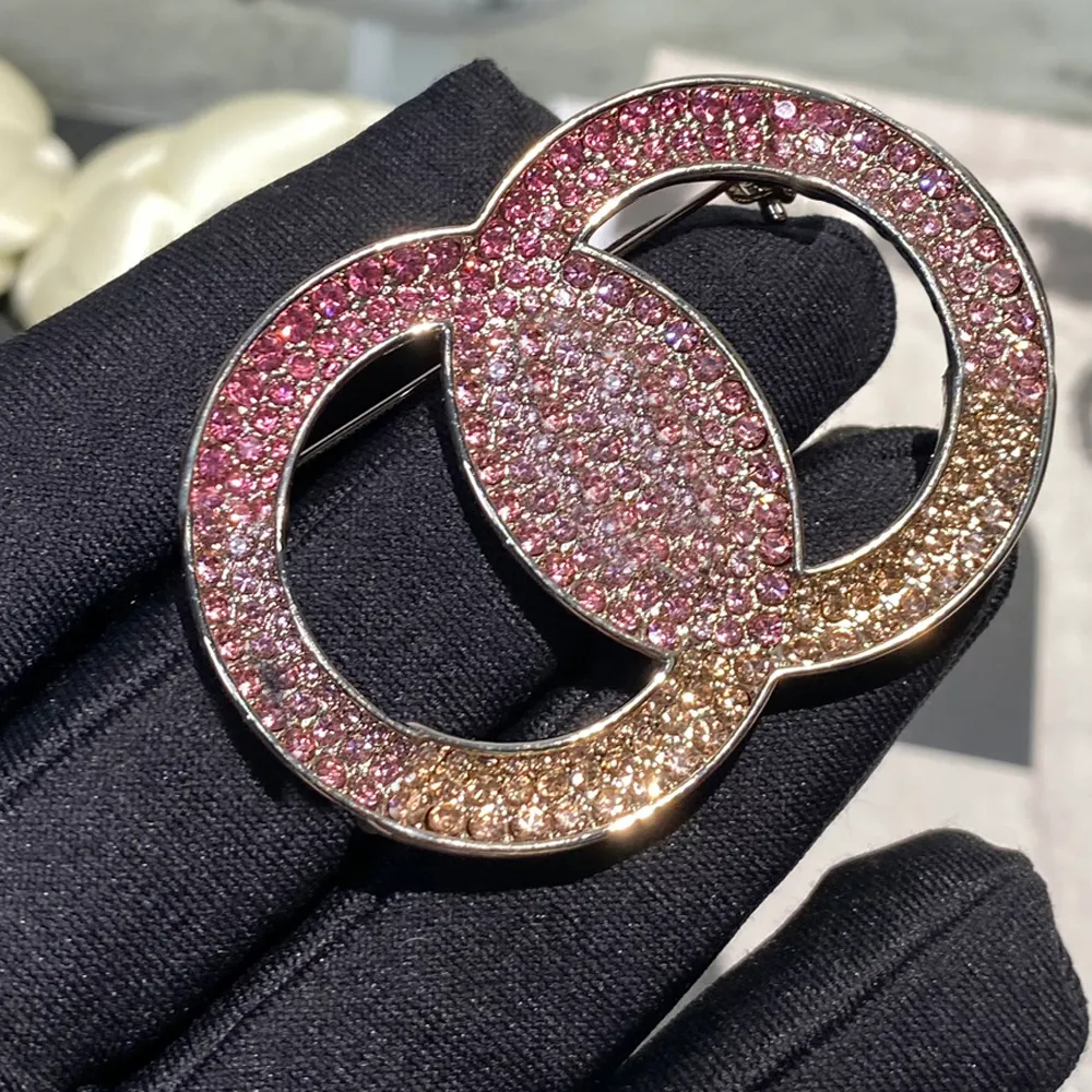 Premium 18K Gold Plated Brooch Jewelry Diamond Crystal Pearl Pin,  Elegant Gifts Shop Now!