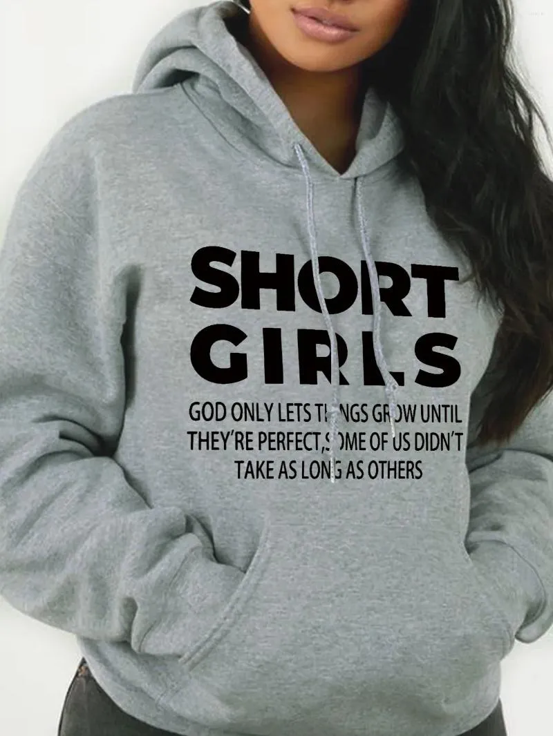 Oversized Letter Print Hoodie Sweatshirt Womens Loose Fit Long