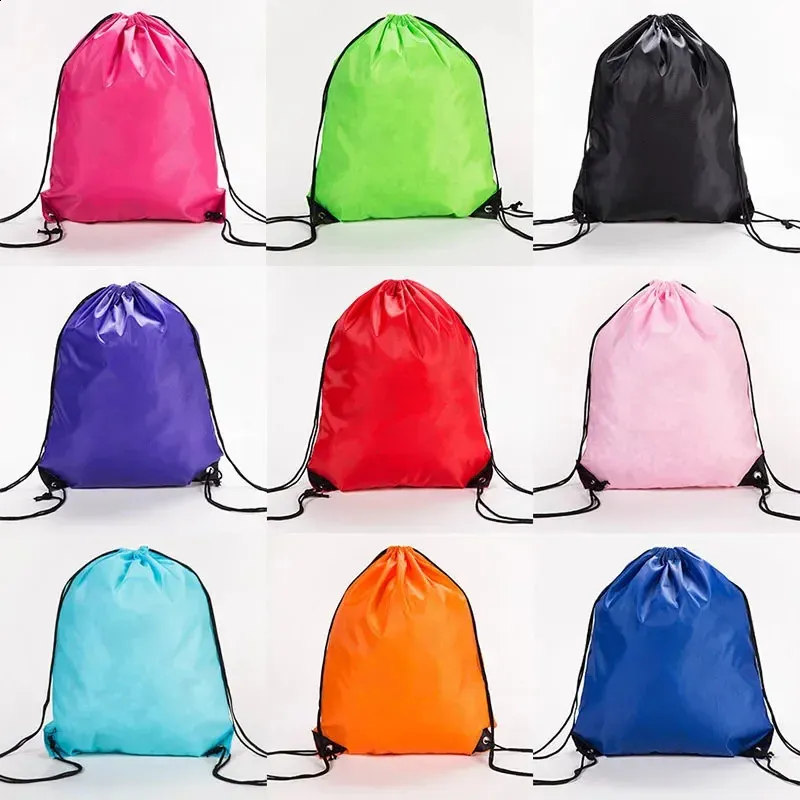 Sac à Dos Piscine Enfant Imperméable - Motif Requin, Cordon Réglable, Pour Natation, Sport, Voyage