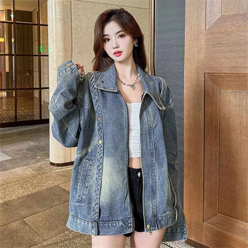 ゆみ　Vintage StitchedDenimJacket LLALAB ゆみ様専用 Vintage StitchedDenimJacket LLALAB