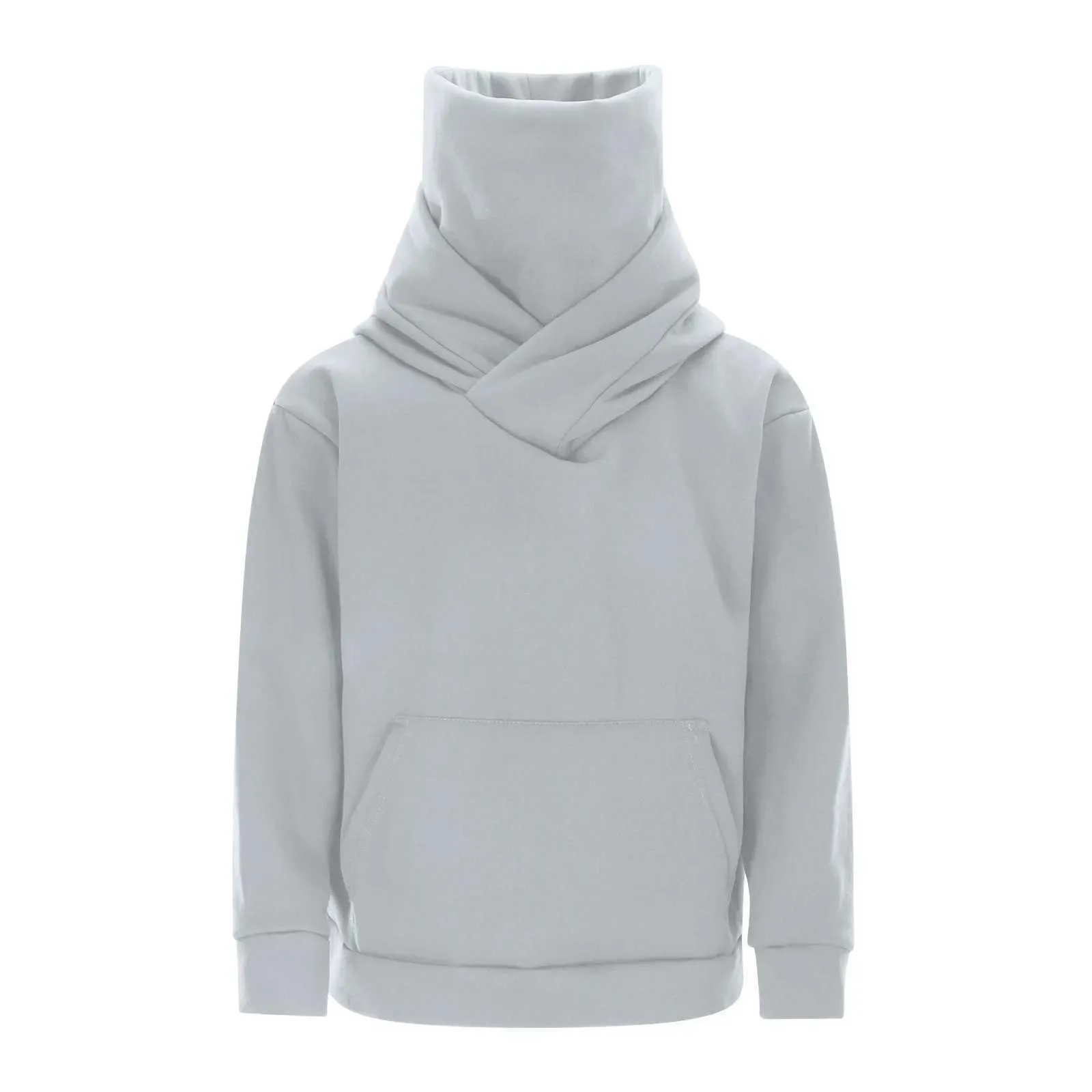 ClothesX Long Sleeve Ninja Hoodie Mens Pullover Loose Fit Harajuku