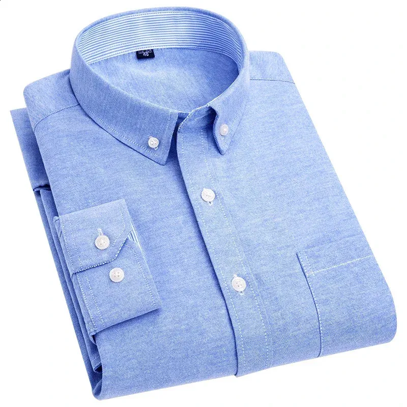 slim fit dress slacks Spread Collar Classic Fit Oxford Dress Shirt, Lt. Blue main image 0