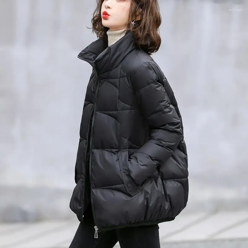 Winter Trench Coat: Korean Style Padded Jacket Warm Chic Outerwear for  Women! Shop Now!