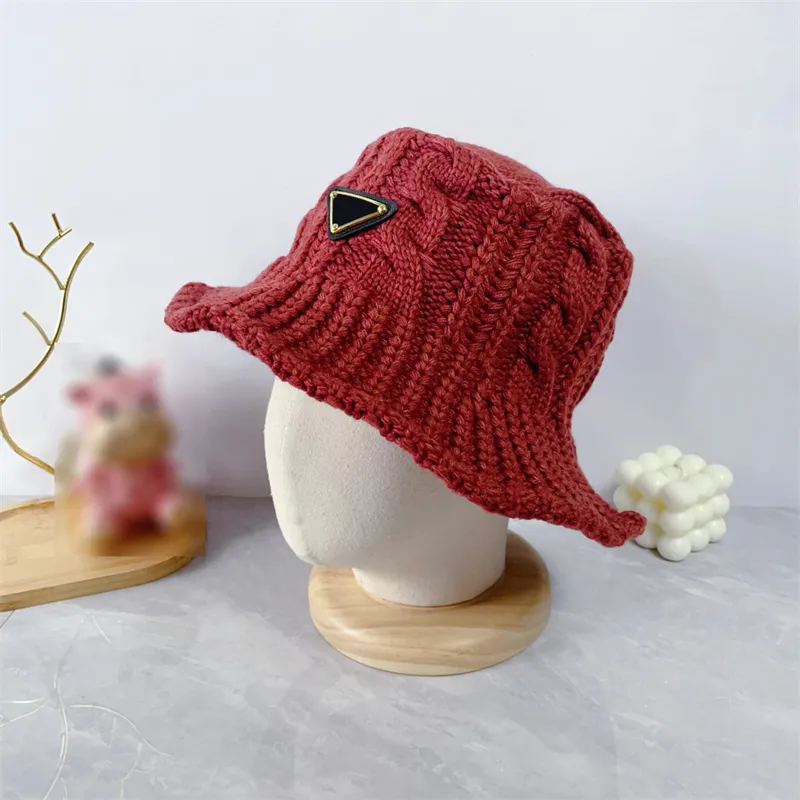 Women's Luxury Wool Knitted Bucket Hat Colors, Winter Fashion Beanie  for Daily Travel