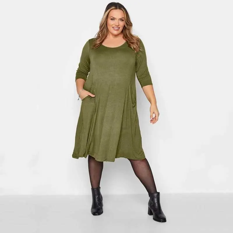 white christmas dresses PRETTYGARDEN Womens Long Sleeve Mini Dress Fall Crewneck Ribbed Knit S