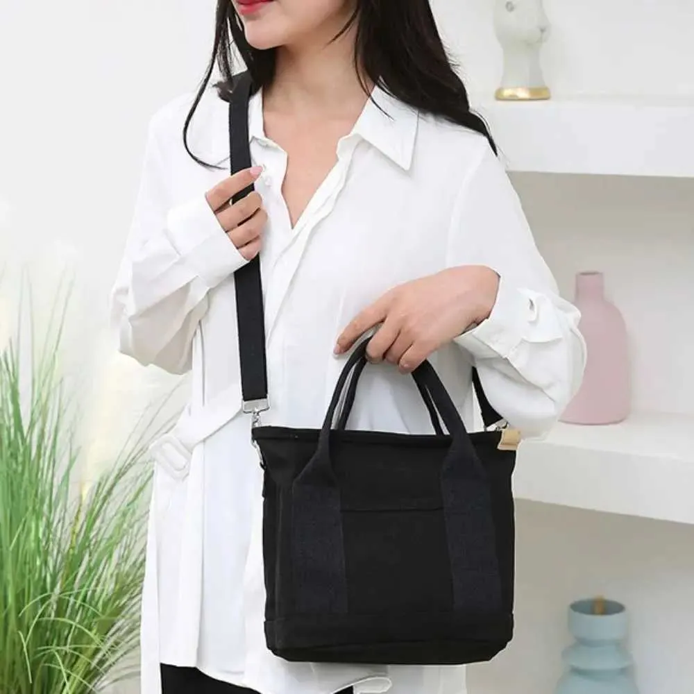 Z240924 Japanese Style Canvas Crossbody Bag Large From