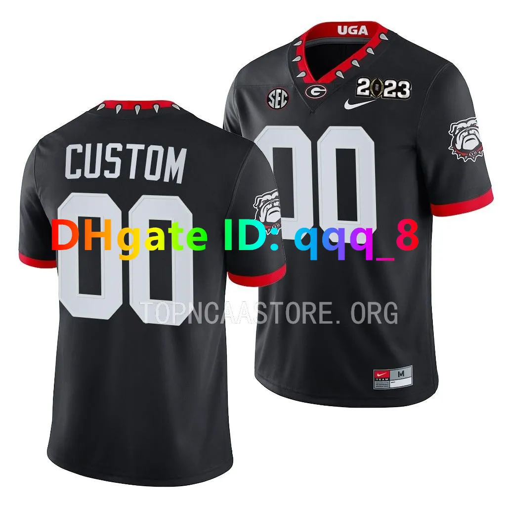 UGA College Football Jersey Beck Etienne Nate Frazier From