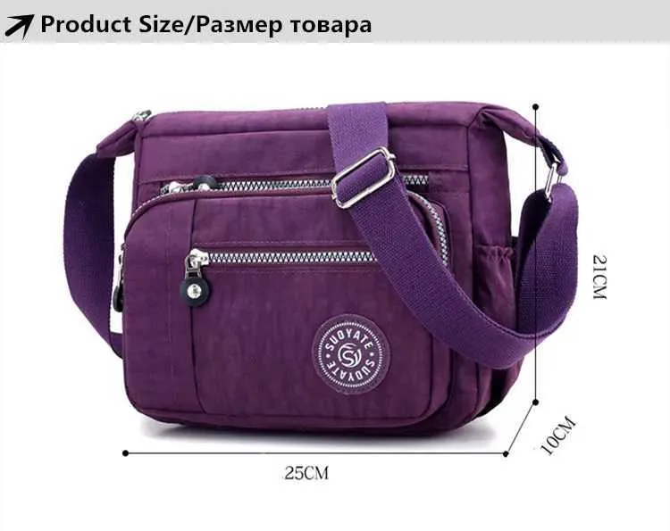 DHgate.com:Waterproof Canvas Messenger Bag - Multifunctional