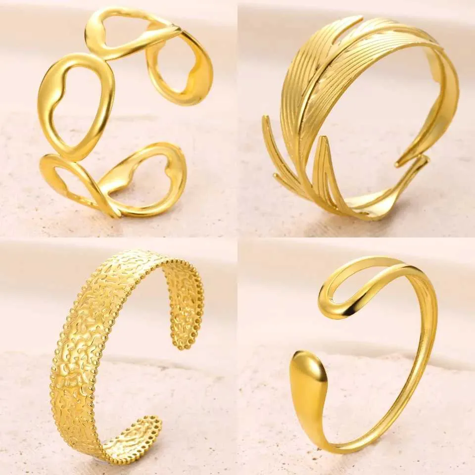 Open Bangle Open Gold Bangle