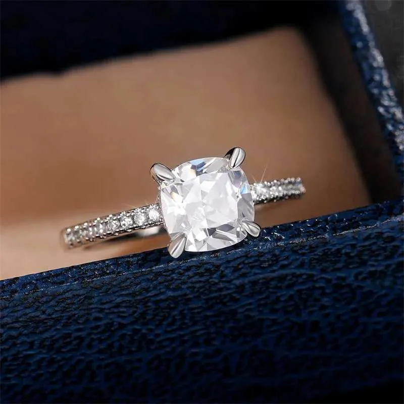 Sparkle Like Crazy With This 2-Piece Stainless Steel CZ Wedding Ring Set!