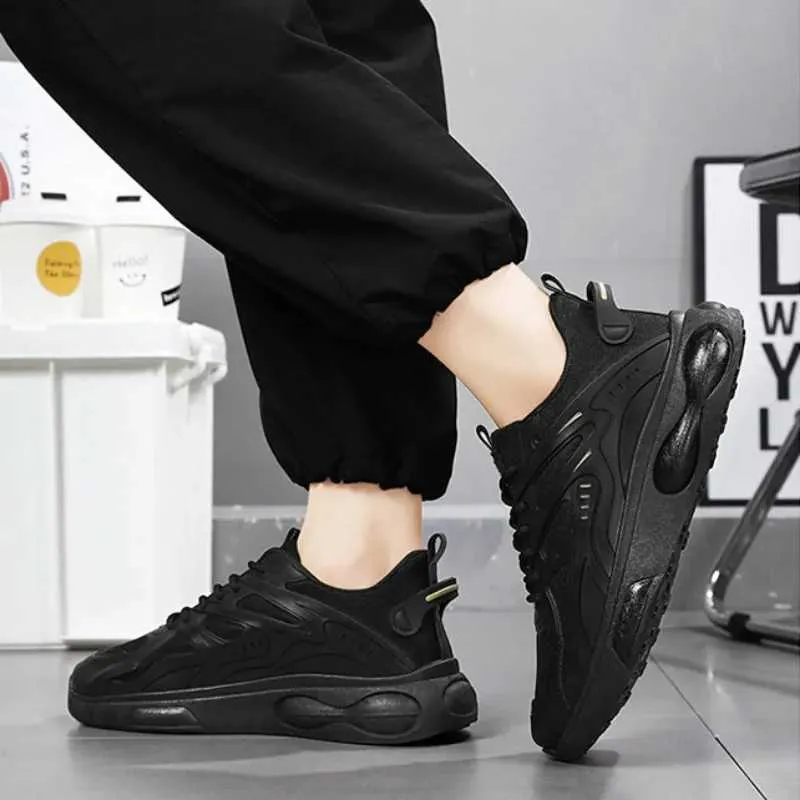 Mens Comfy Platform Sneakers Breathable Mesh All Match Air Cushion Running Tennis Shoes From South asian stack1 15.01 DHgate.Com