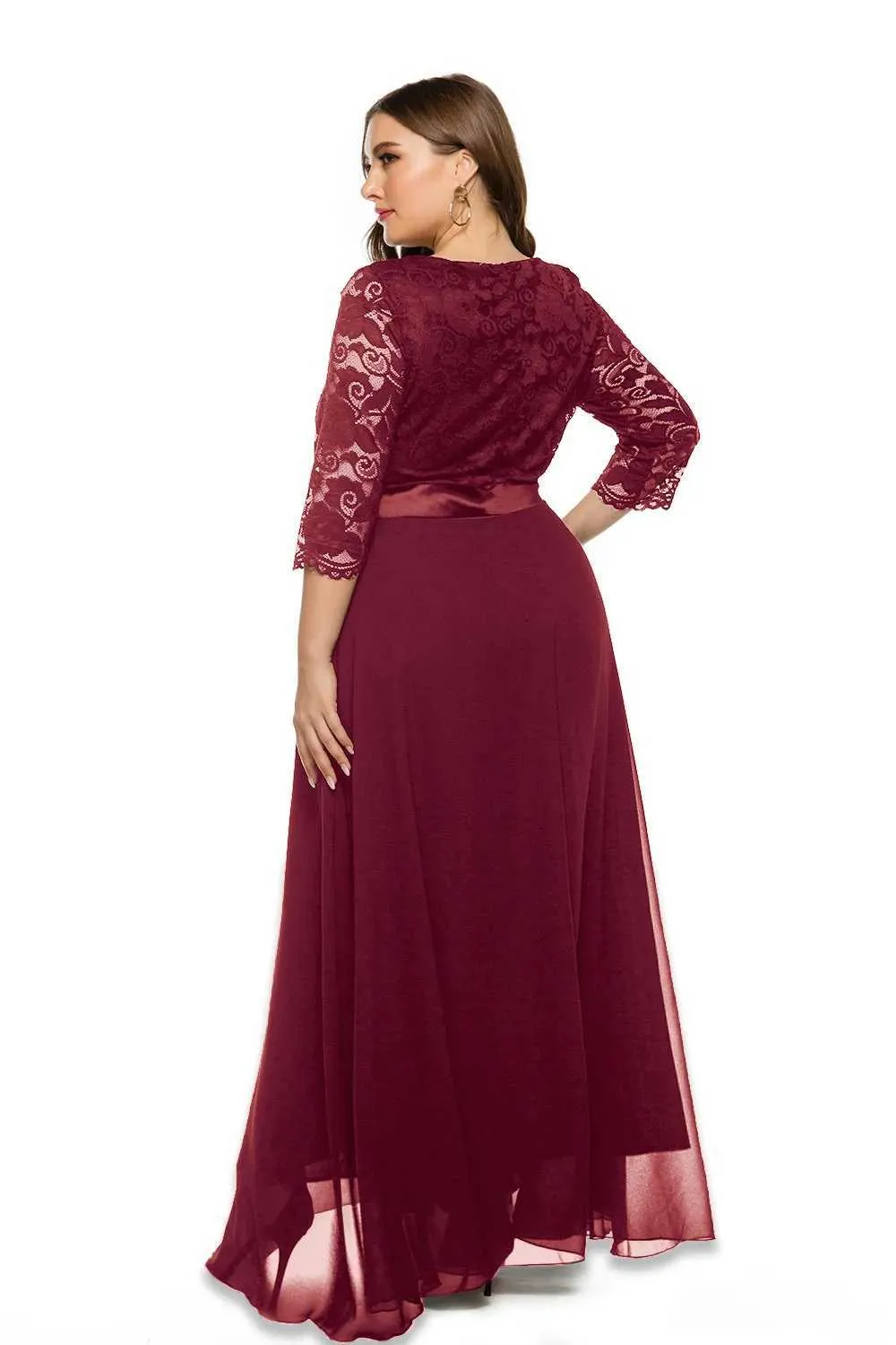 Floral Ebay Womens Dresses Size 16 YDDIAN Tea Length Mother Of The Bride  Dress With Sleeve Lace Chiffon Formal Evening Party Gowns For Women Gray L