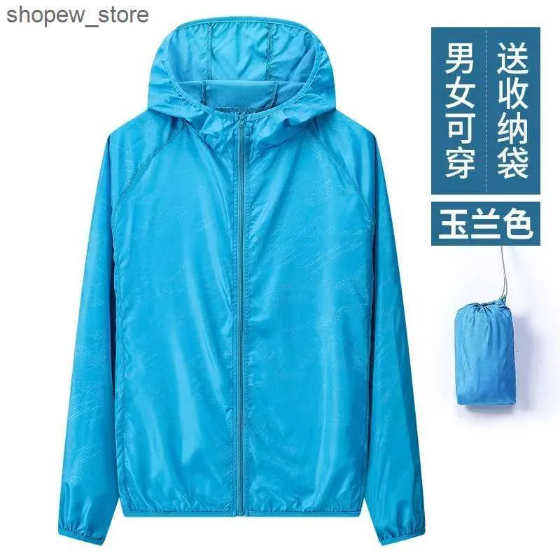 Men s Raincoats Men Women Hiking Jacket Waterproof Quick Dry Camping Hunting Clothes Sun Protective Outdoor Sports Coats Anti UV Windbreaker L240910