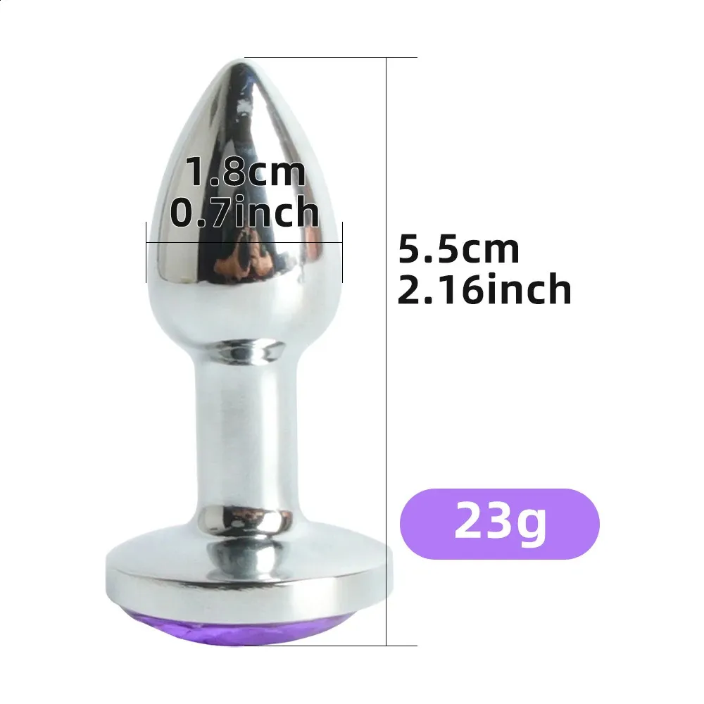 Anal Plug Prostata Massage Dilator Silicone, Smooth... From Junlong03,  $10.39