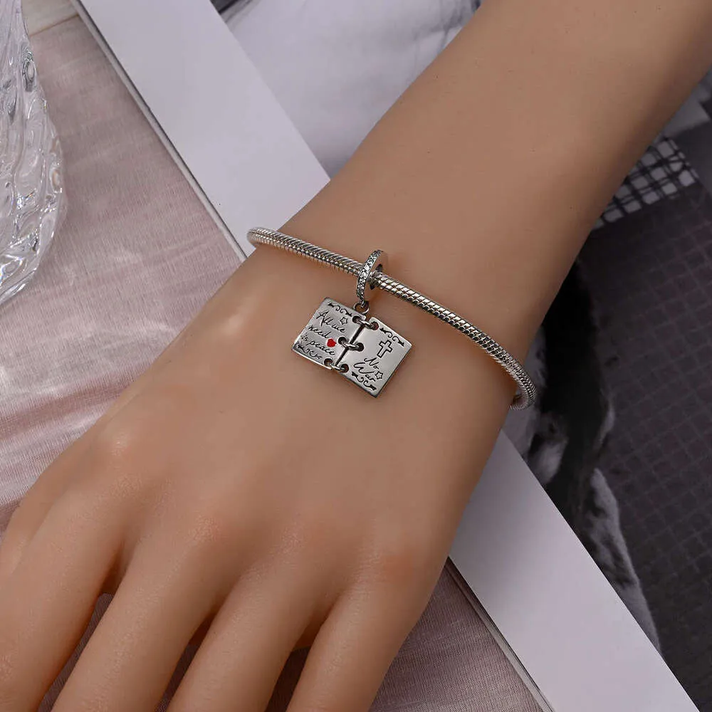 Angel Pendant Charm In 925 Sterling Silver For Bead Bracelets_voghion.com
