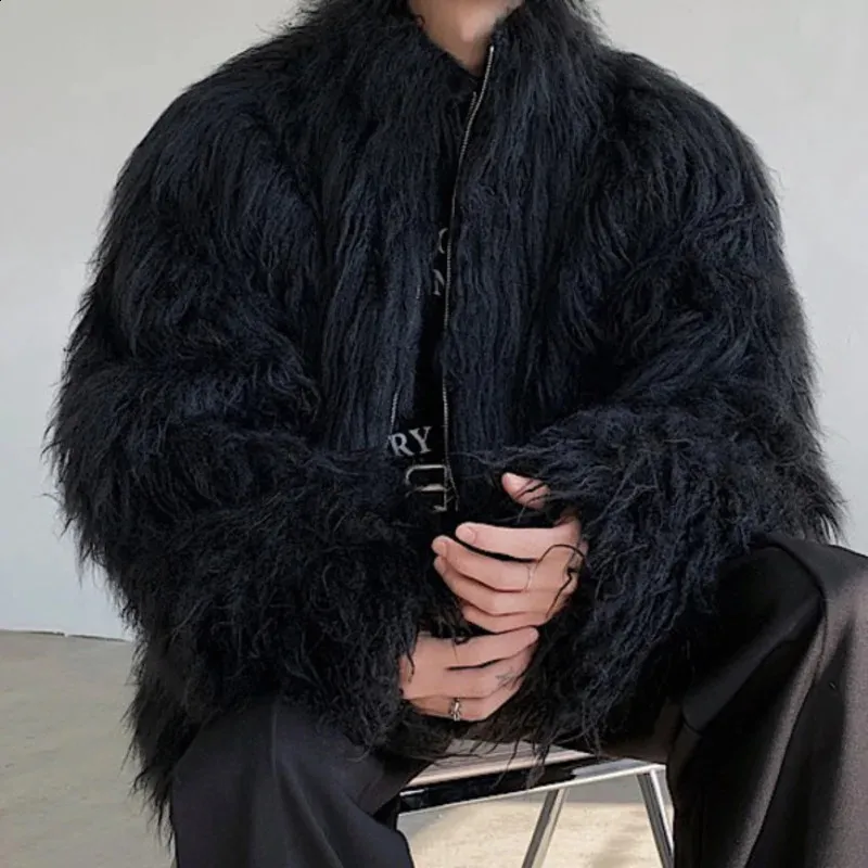 Cotton fur jacket hotsell