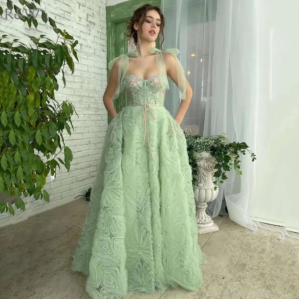 R&W Bright Green Evening Dresses Sequin Beaded... From Redwhitebliss,  $103.86 | DHgate.Com
