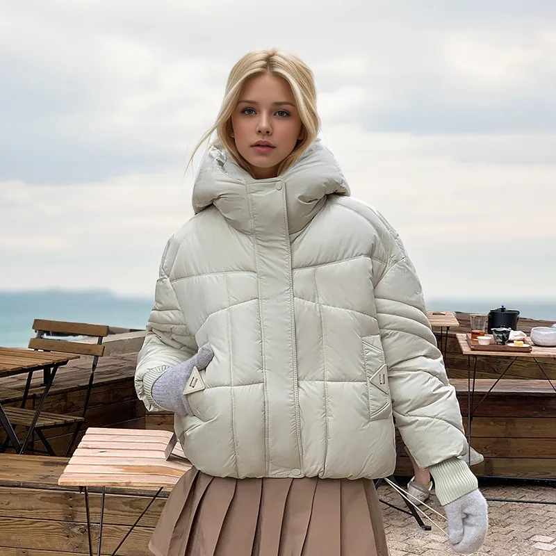 Puffer Coat Saks Potts Puffer Rainbow Leia Fox Bubble Layer Coat