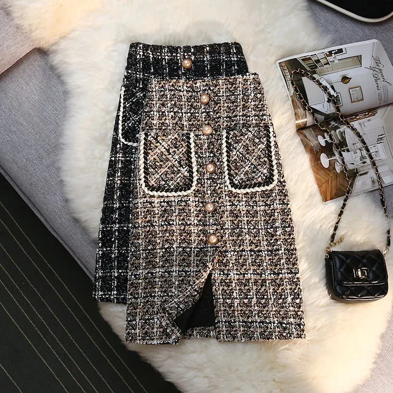 Winter Wool Womens Retro High Waisted Plain Weave Long Dress Fashionable Elegant  Wool Dress From Domainstore, $24.58 | DHgate.Com