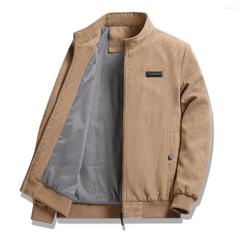 DHgate.com:Mens Corduroy Jacket - Stand Collar, Long Sleeve