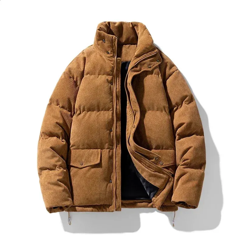 Mens Corduroy Cotton Padded Winter Padded Jacket Mens Trendy Loose Fitting Thick Warm Available In 5XL 240925 From Zara06 42.93 DHgate.Com