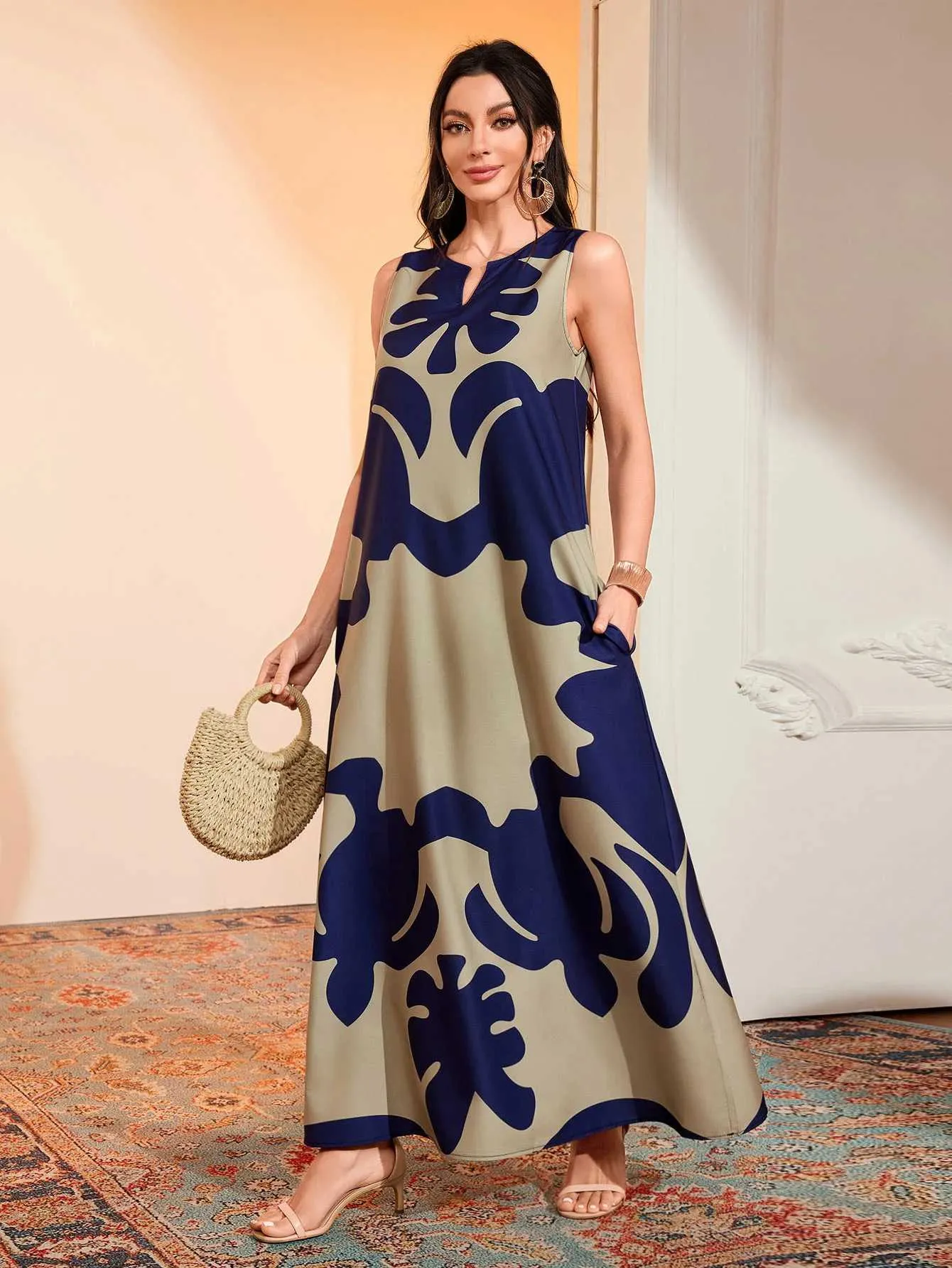 knee length dresses for ladies A Line V Neck Black SatinFormal Evening Dresses with Pockets Long Prom Dresses